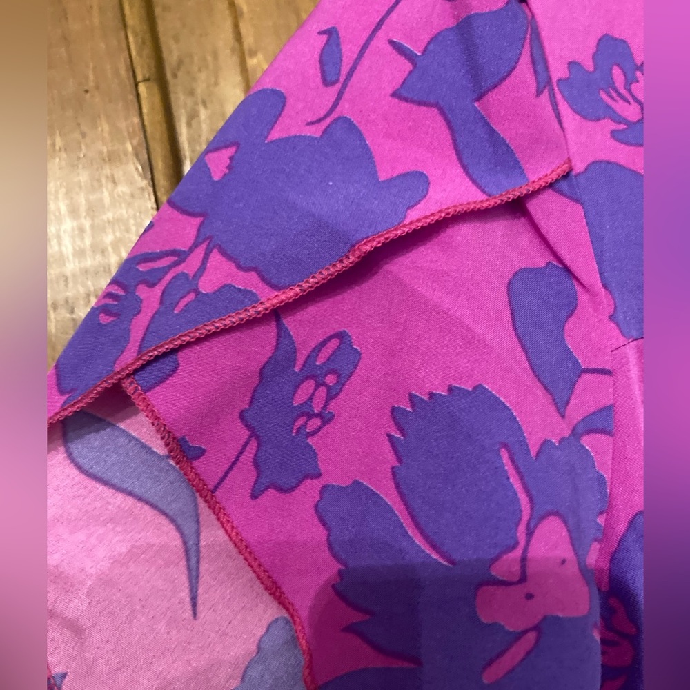 SHEIN Women’s Vacay Dress in Pink and Purple Floral print Medium - Picture 5 of 7